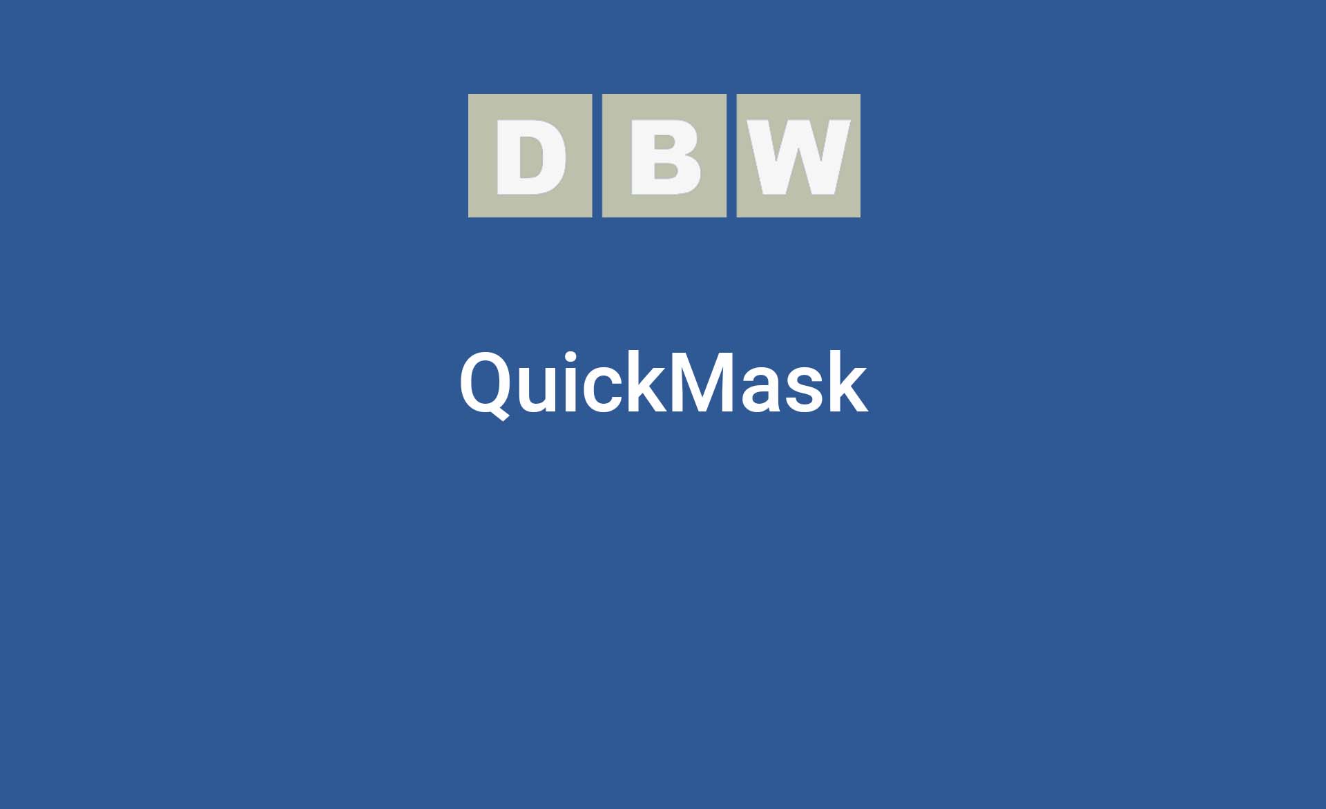 Quick Mask Luminosity Masks