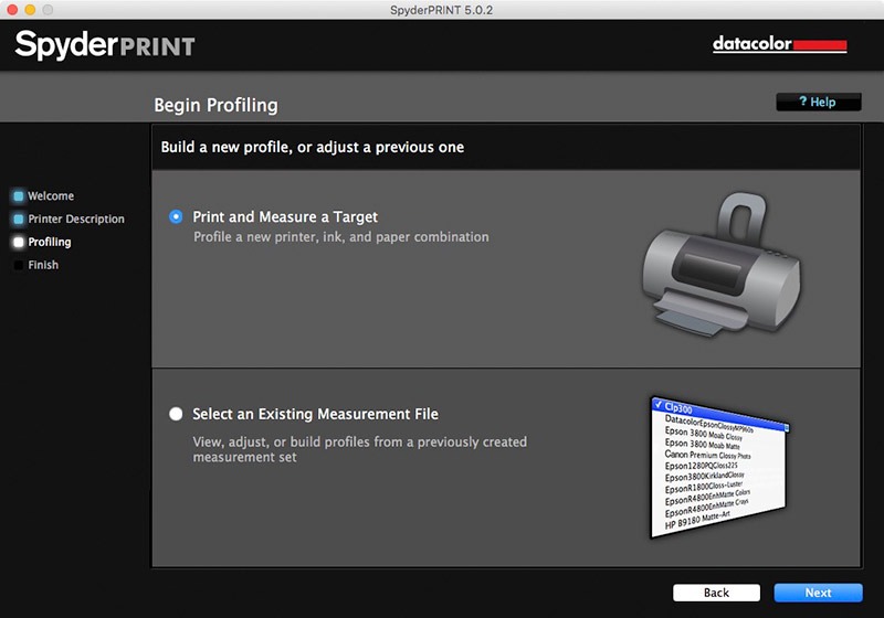 Sypderprint Print Measure Target